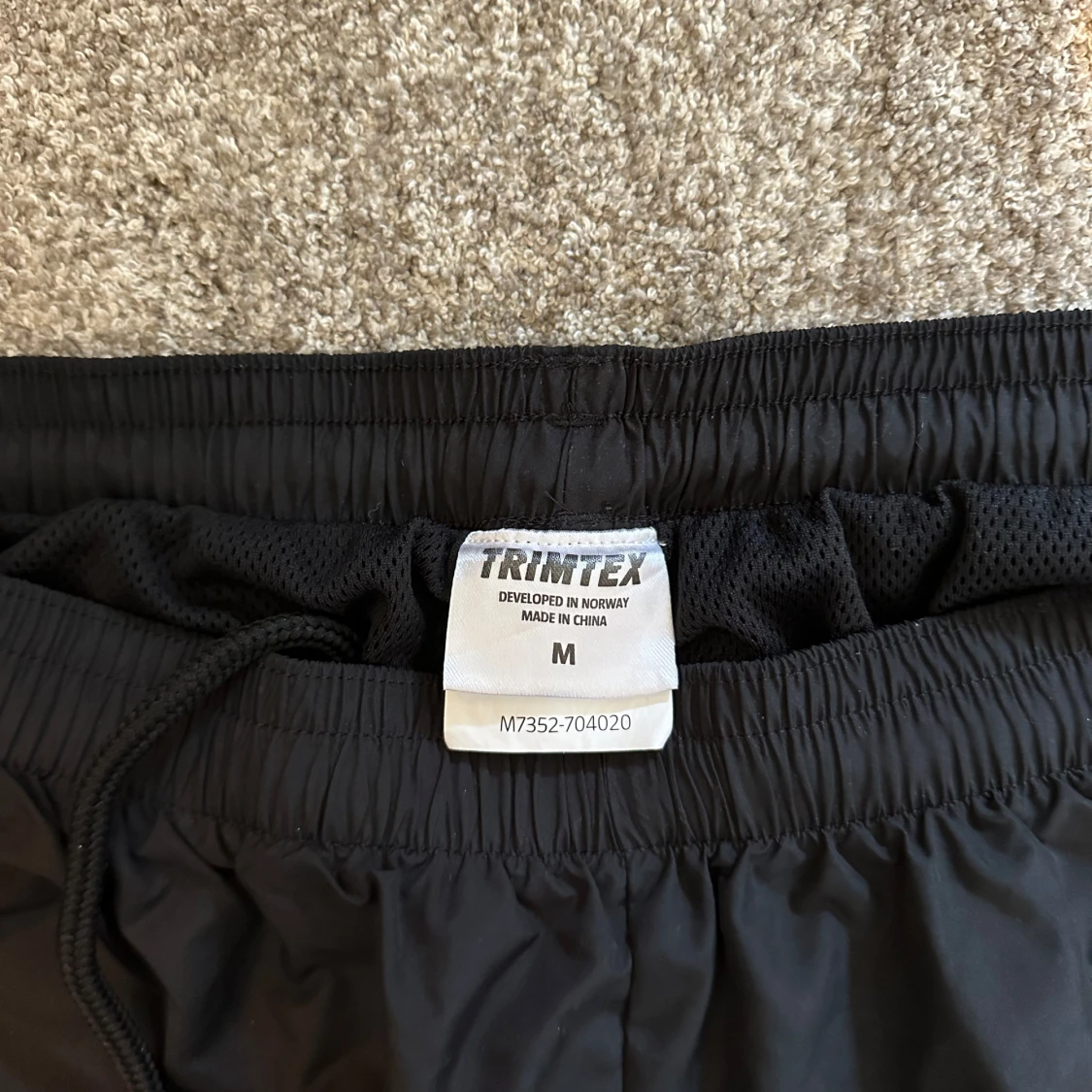 Svarta träningsshorts/badbyxor från Trimtex
