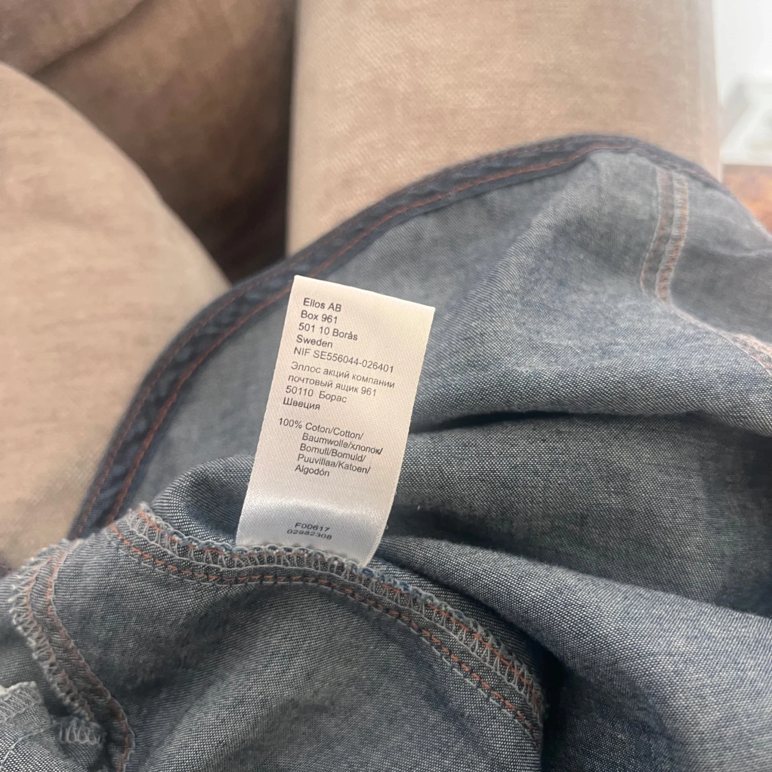 Jeansklänning med knappar från Ellos - 3