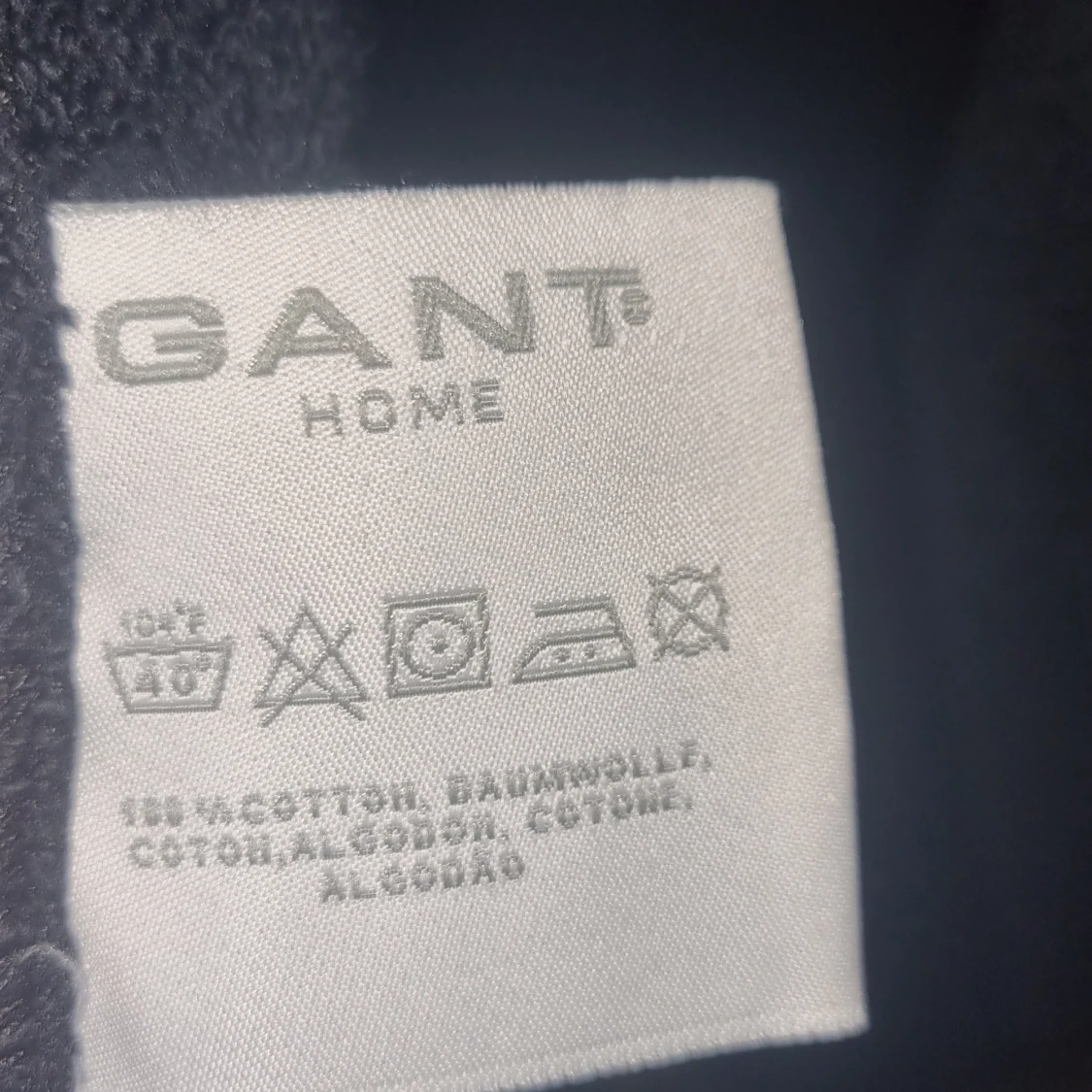 Svart badrock från Gant Home L - 3