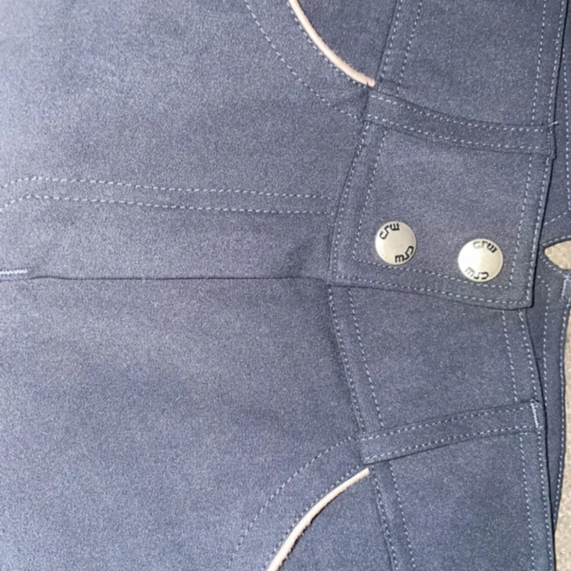 Marinblåa ridbyxor från CRW Classic Riding Wear - 3