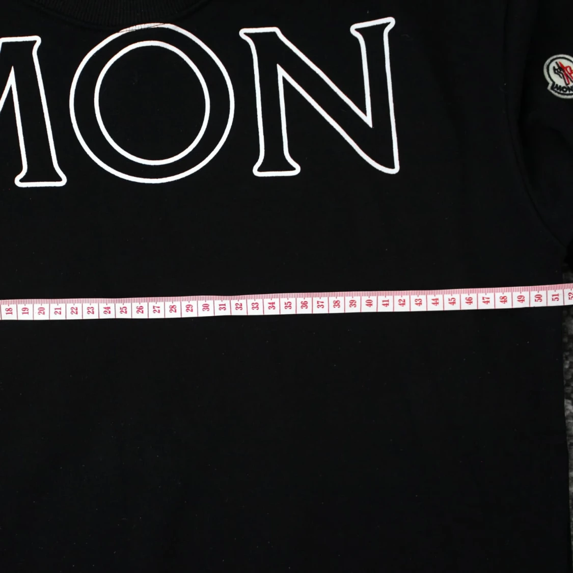 Svart sweatshirt från Moncler Medium - 3