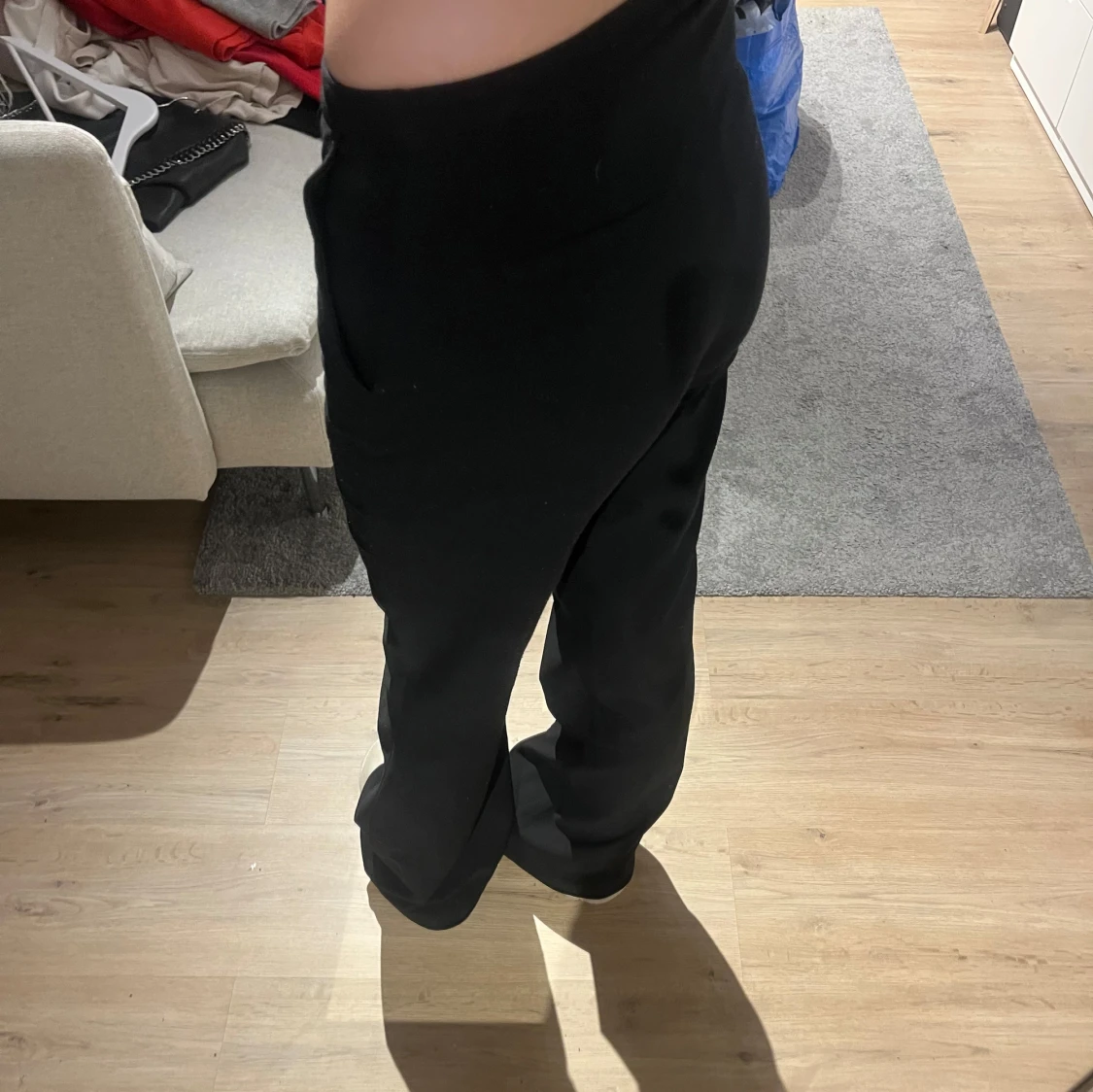 Svarta kostymbyxor - 3