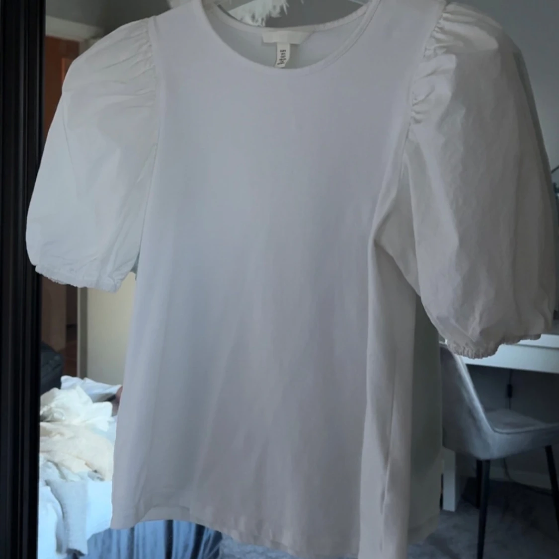 Vit söt topp från H&M - 1