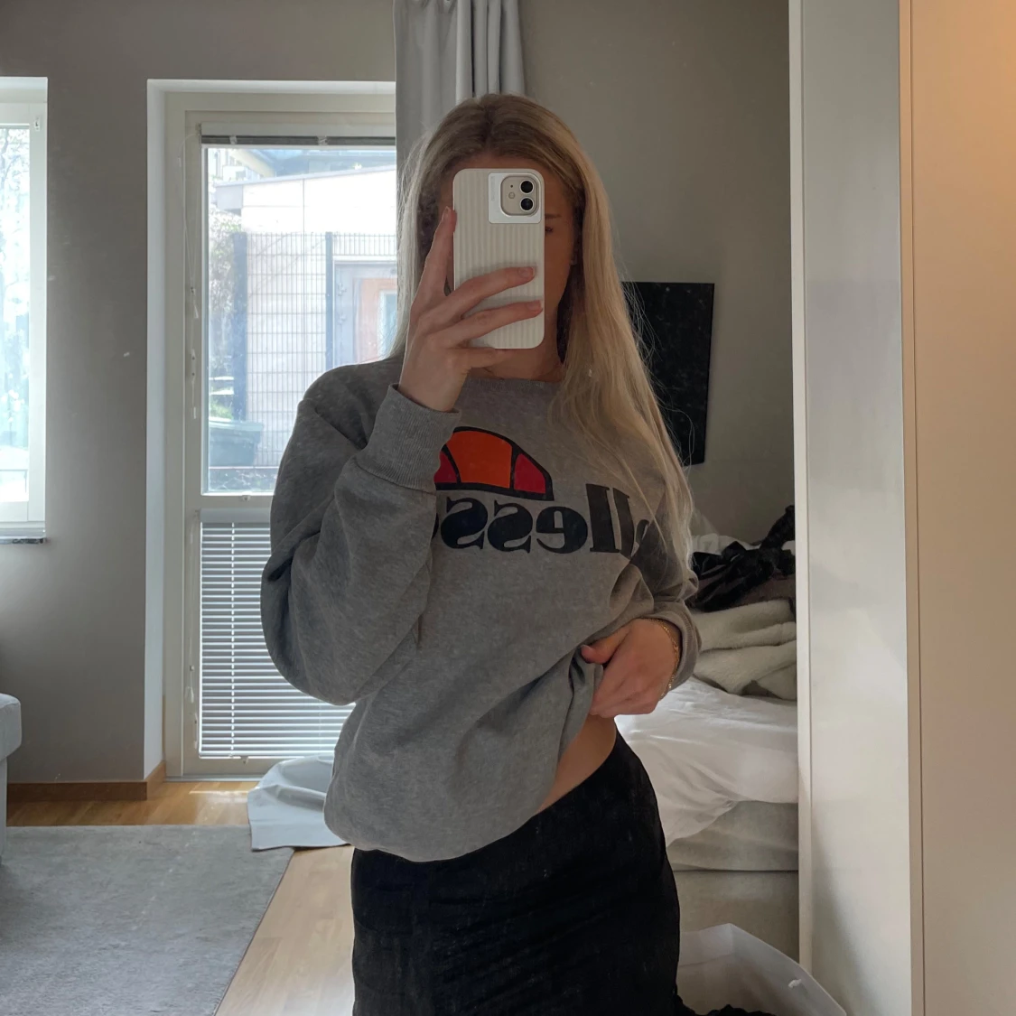 Grå sweatshirt från Ellesse