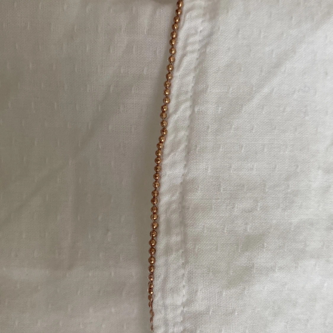 Vit volang-linnetopp från United Colors of Benetton - 4