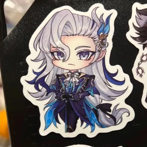 Genshin impact Neuvillette sticker - Sticker of Neuvillette from Genshin impact! Perfect for your decorations or collection :)