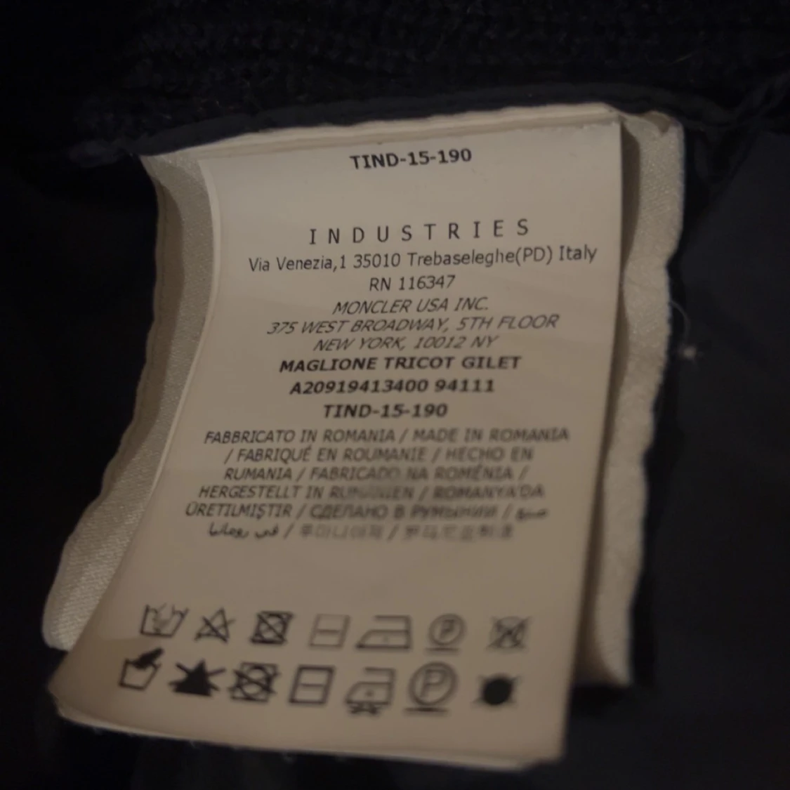 Moncler väst/cardigan - 4