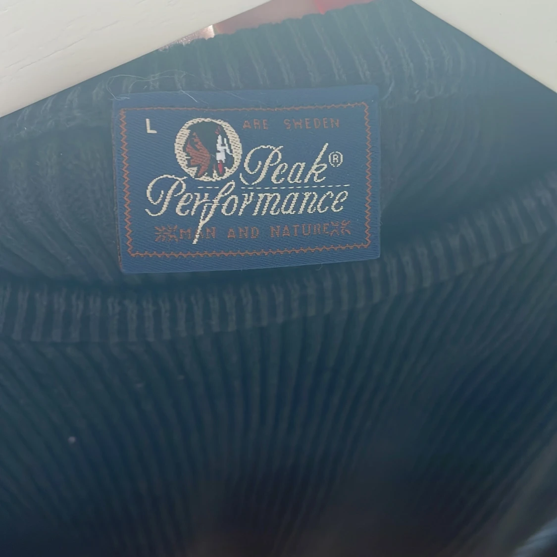 Svart ribbad tröja Peak Performance - 2