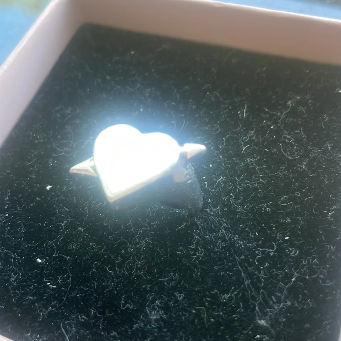 Hjärt ring i silver🩶 - 1