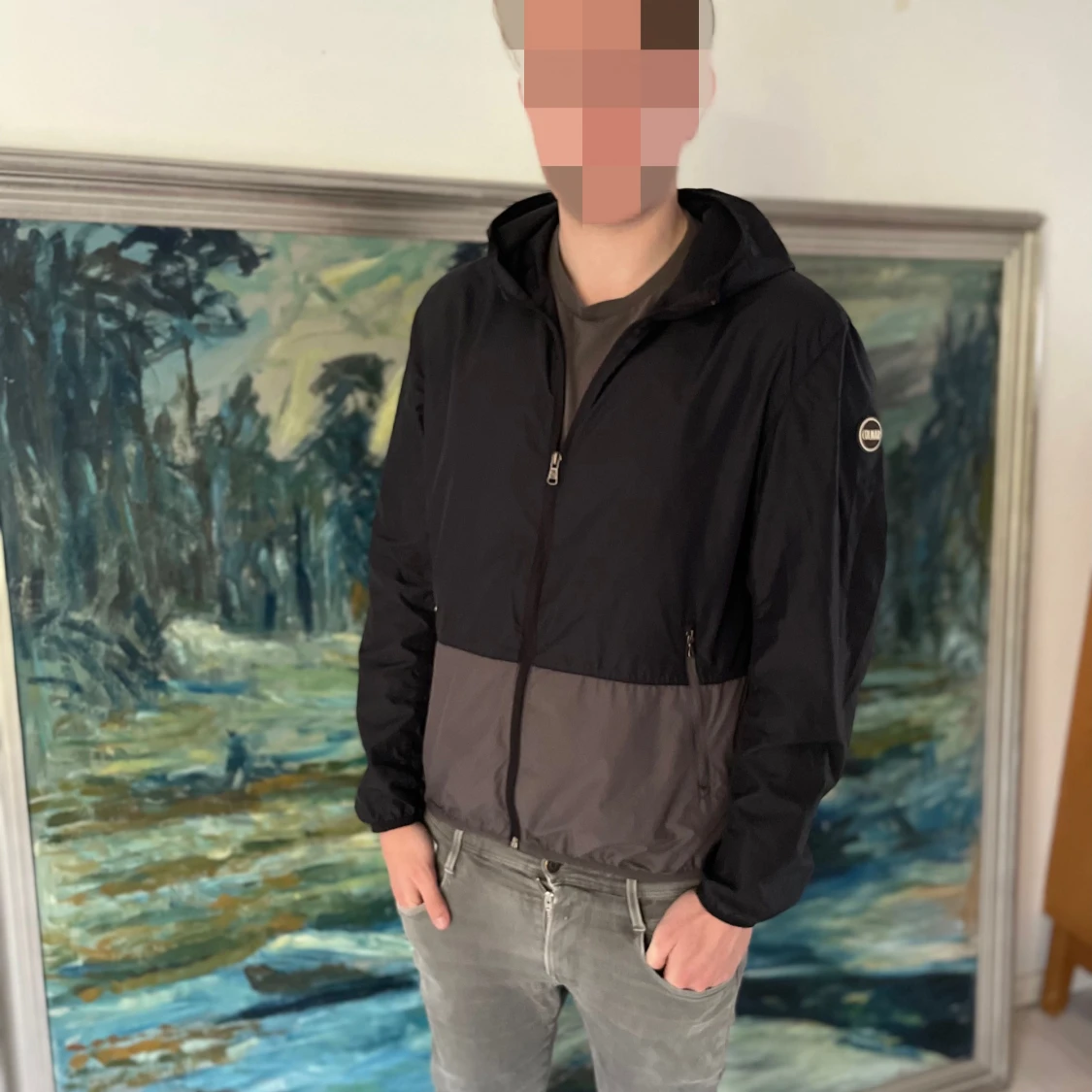 Svart och grå Colmar Windbreaker - 1