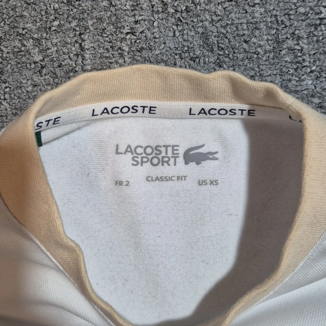 Lacoste Sport sweatshirt i blått och beige - 3