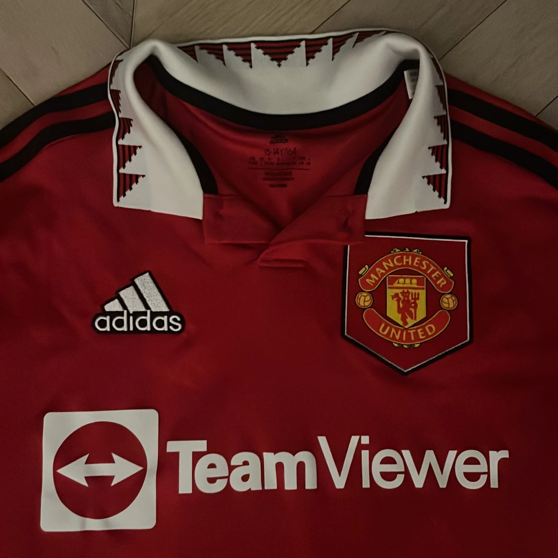 Manchester United Adidas matchtröja röd - 1
