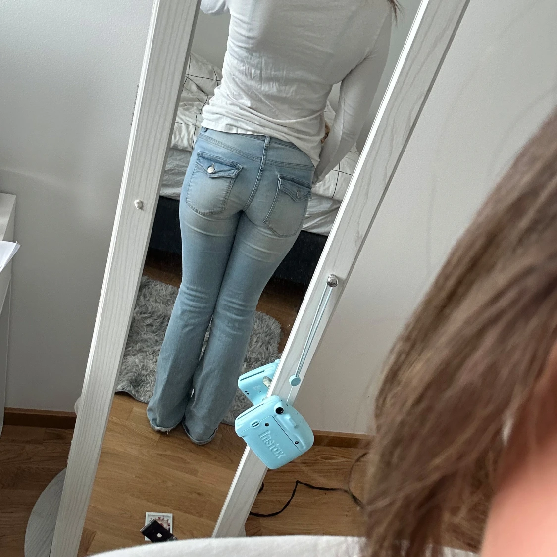 Vit långärmad tröja från Basic You - 1