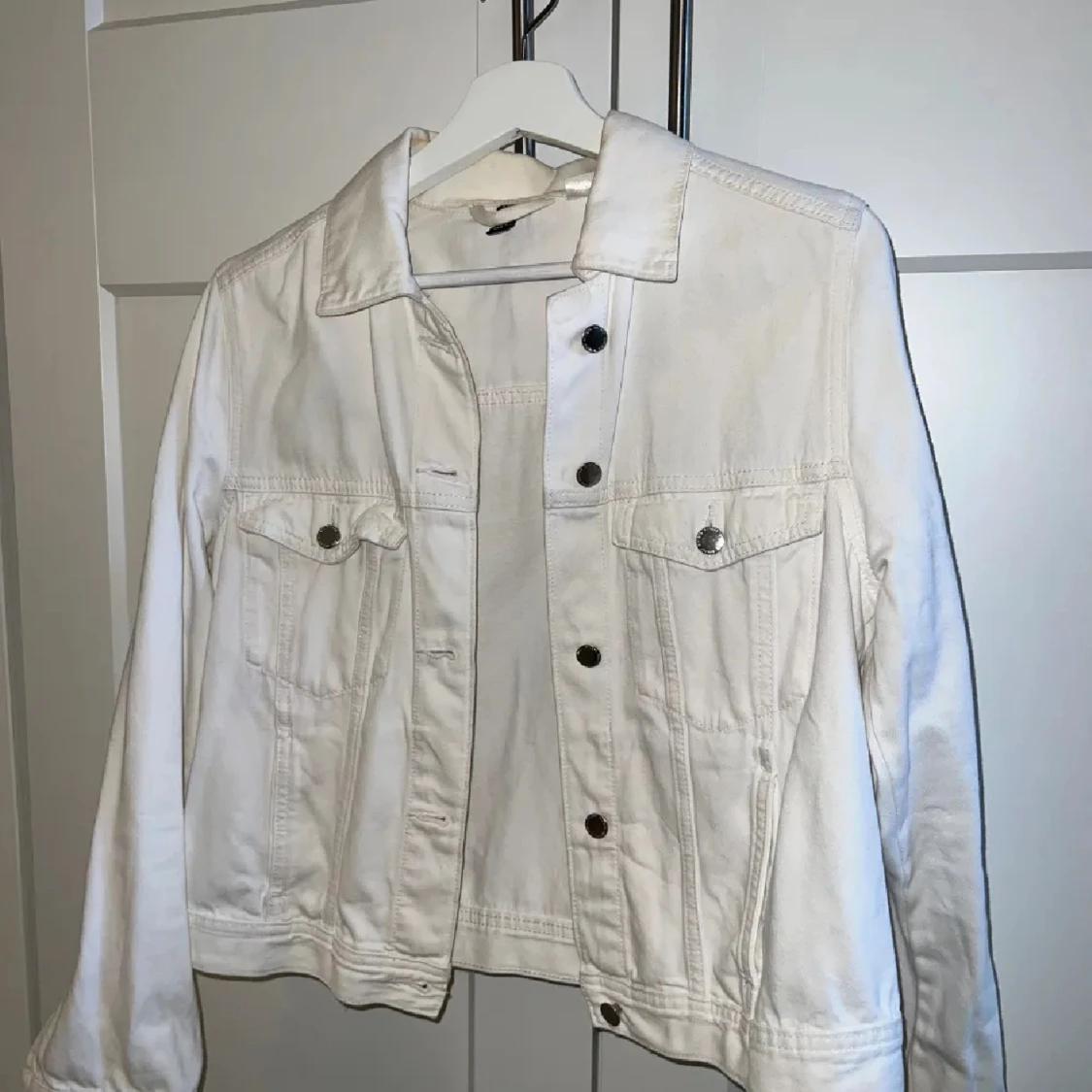 Vit jeansjacka - 1
