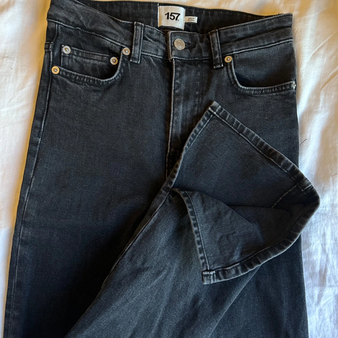 Svarta raka jeans från 157