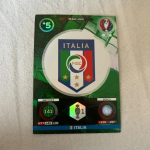 Italy logo euro 2016 - Säljer detta kort 