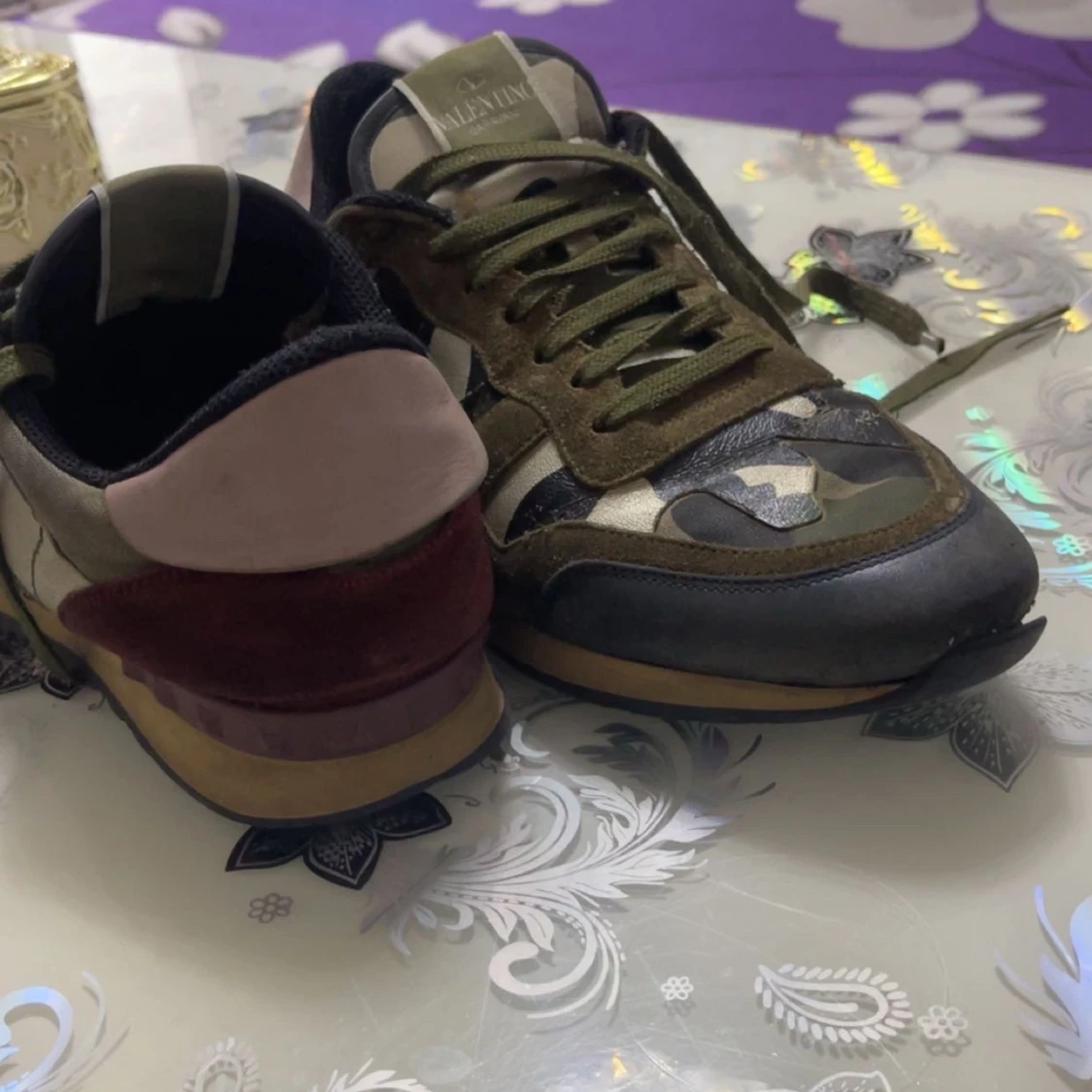 Valentino Rockrunner sneakers med camouflage - 2