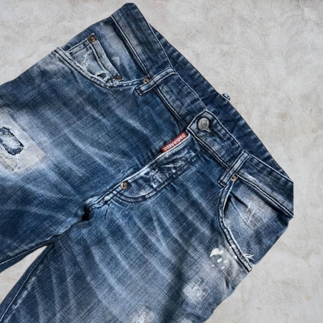 Dsquared2 jeans med slitningar - 3