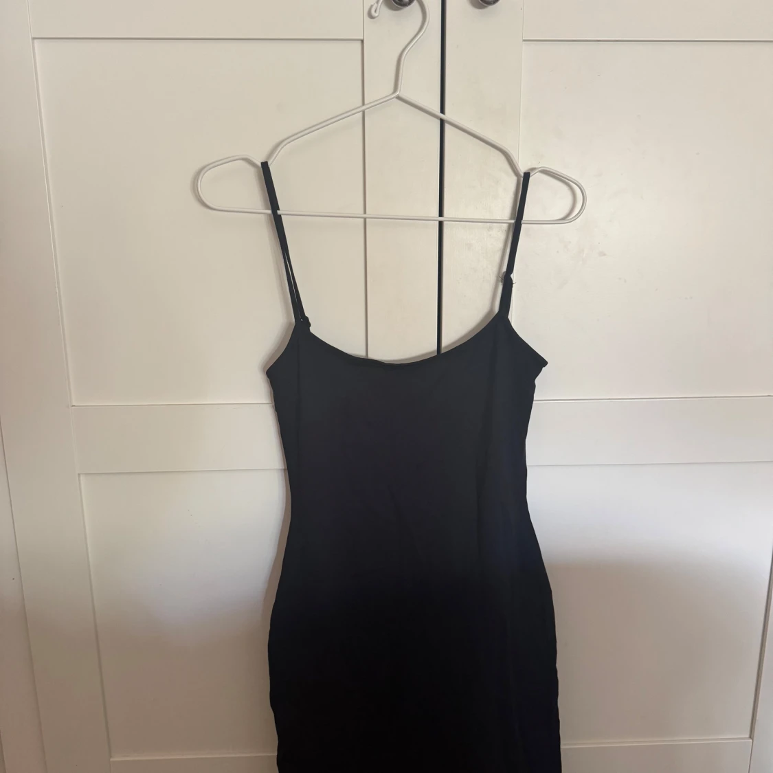 Svart långklänning