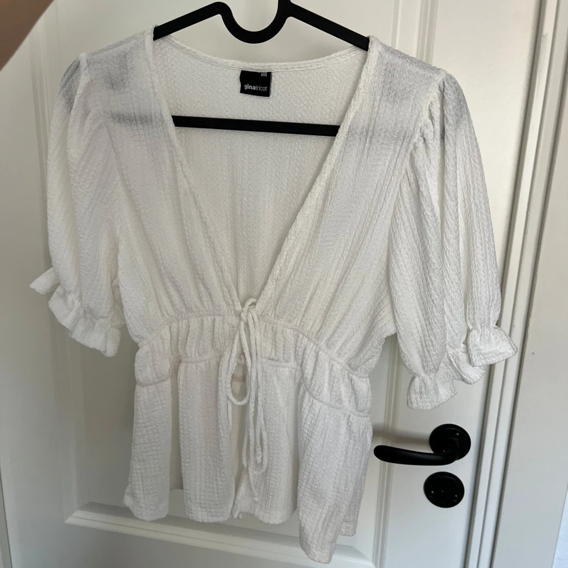 Vit top/blus gina - 1