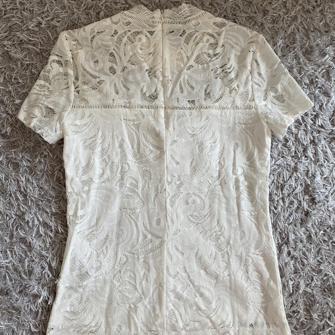 Vit spetsblus från VILA - 1