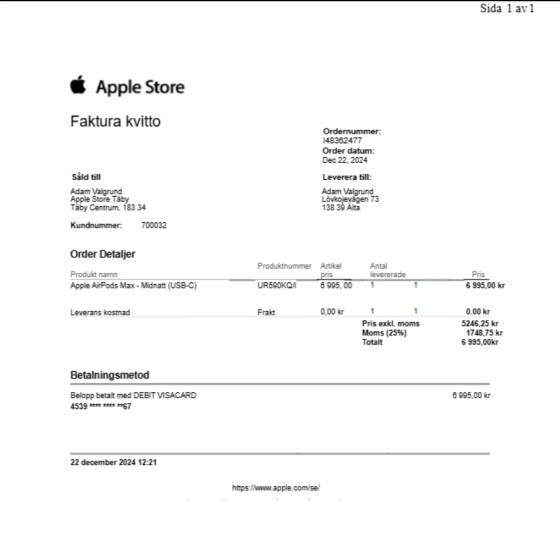  Earpods Max midnight - 4
