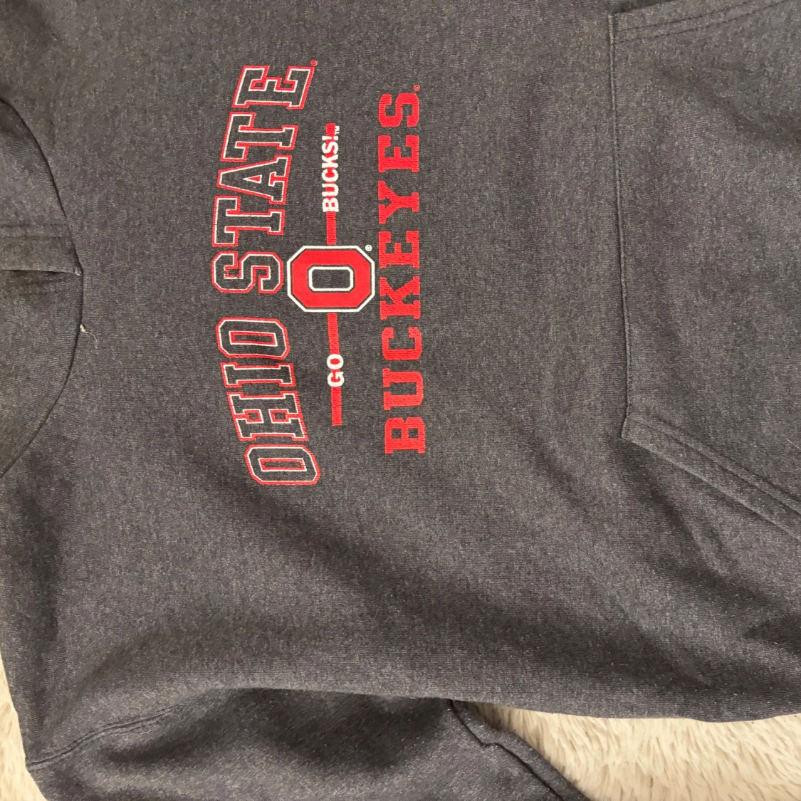 Grå hoodie från Champion - 1