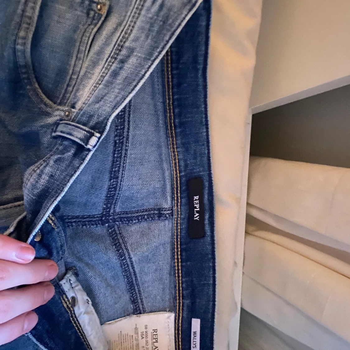 Blå jeans från Replay - 4