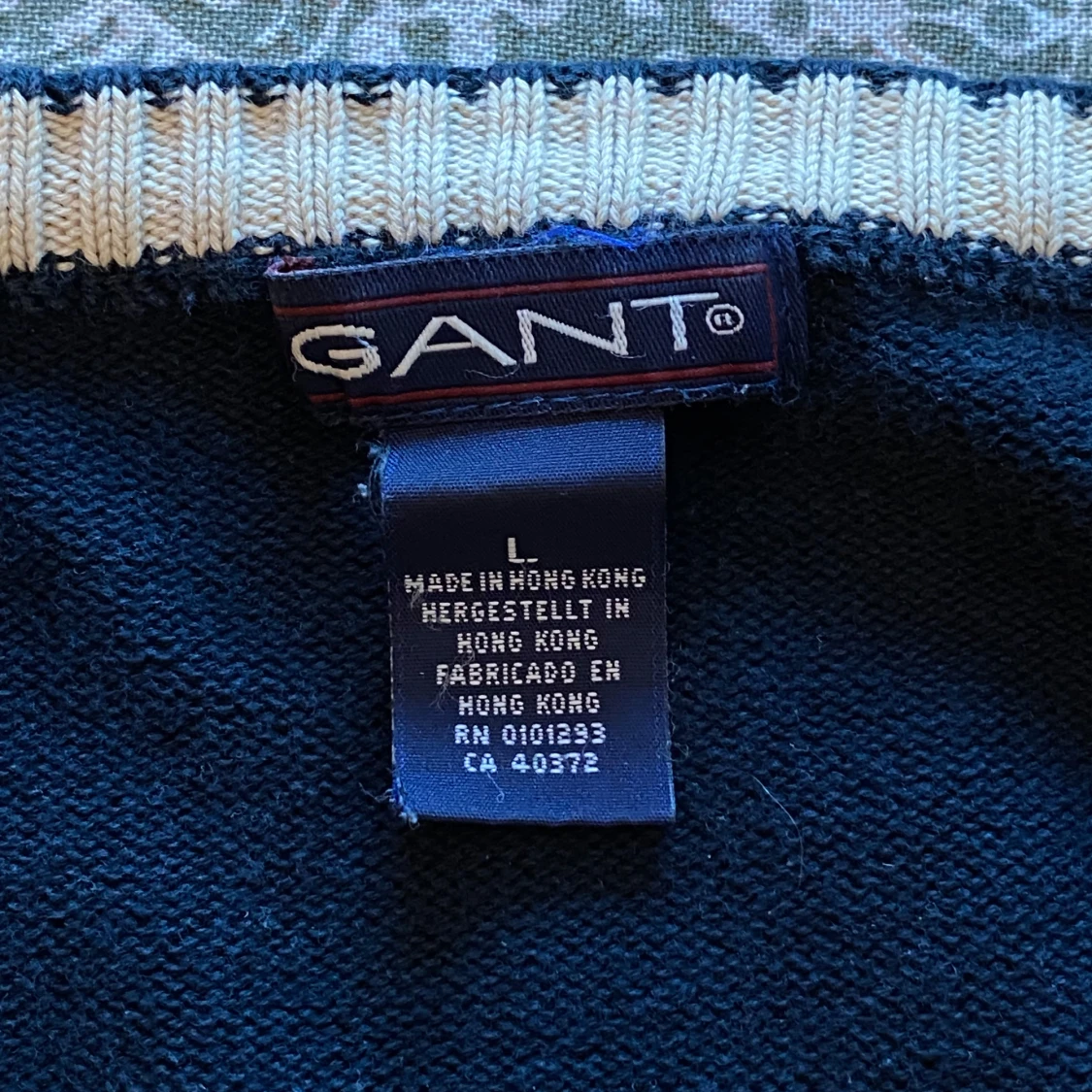 Mörkblå tröja från GANT - 3