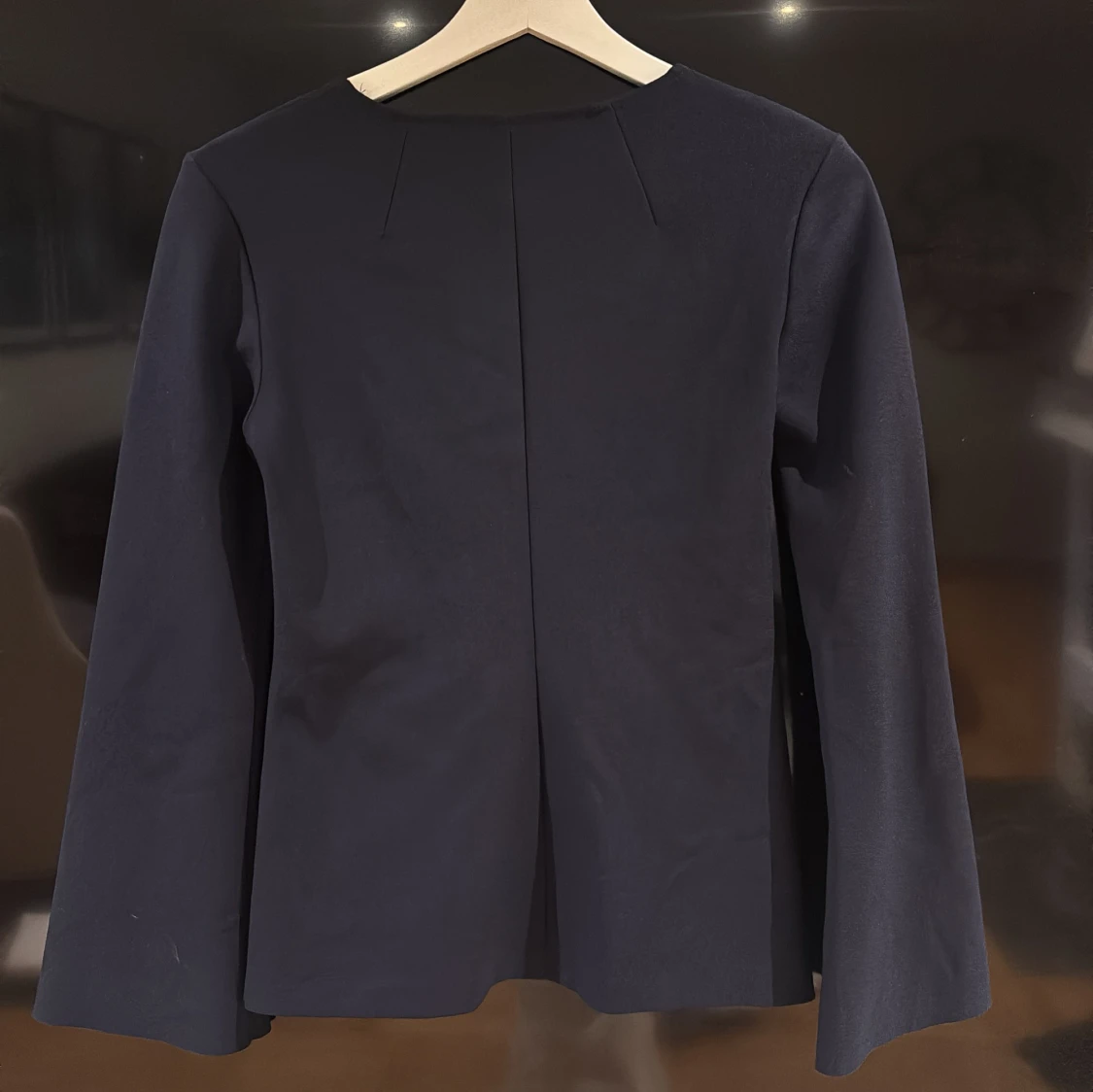 Svart långärmad topp från Zara - 1