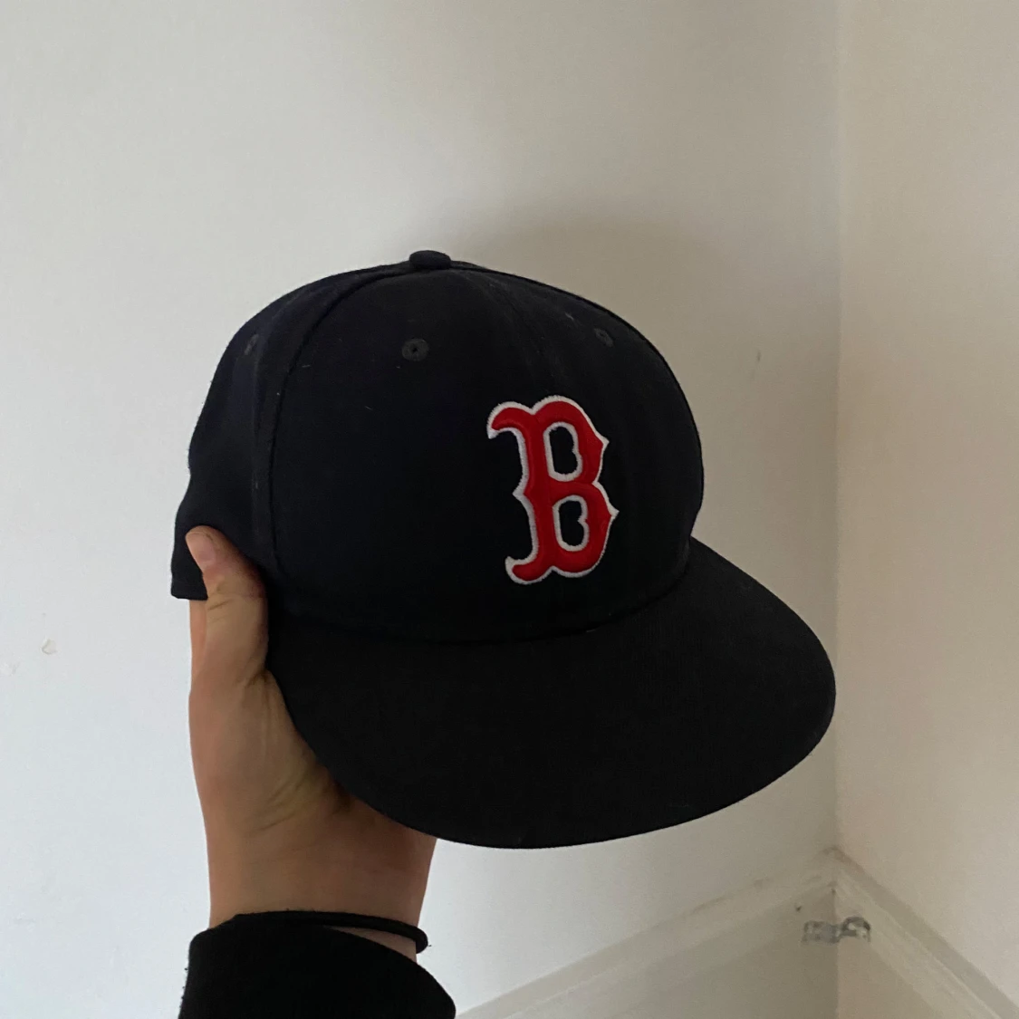 Mörkblå keps från boston redsoxs