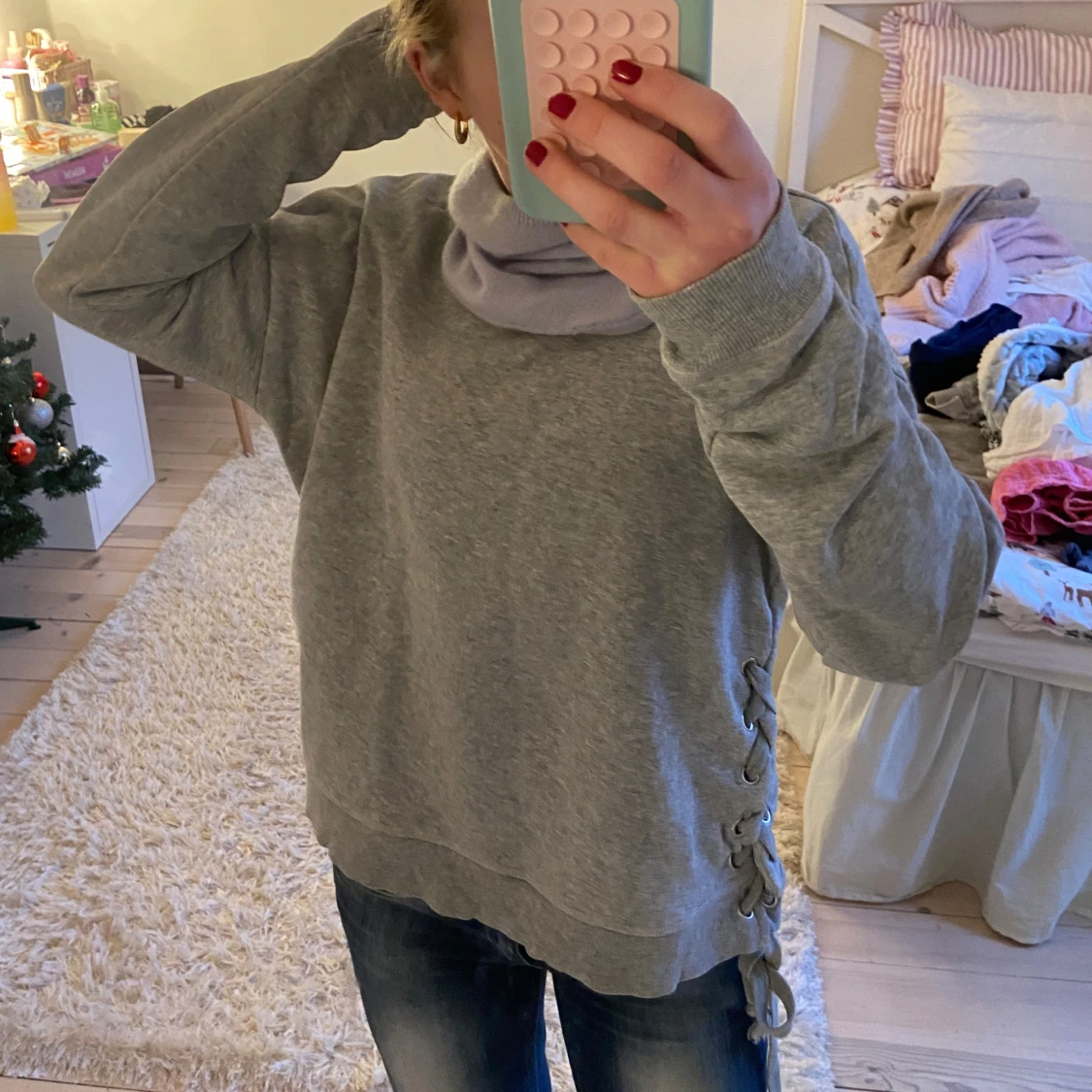 Tröja med knytning - 1