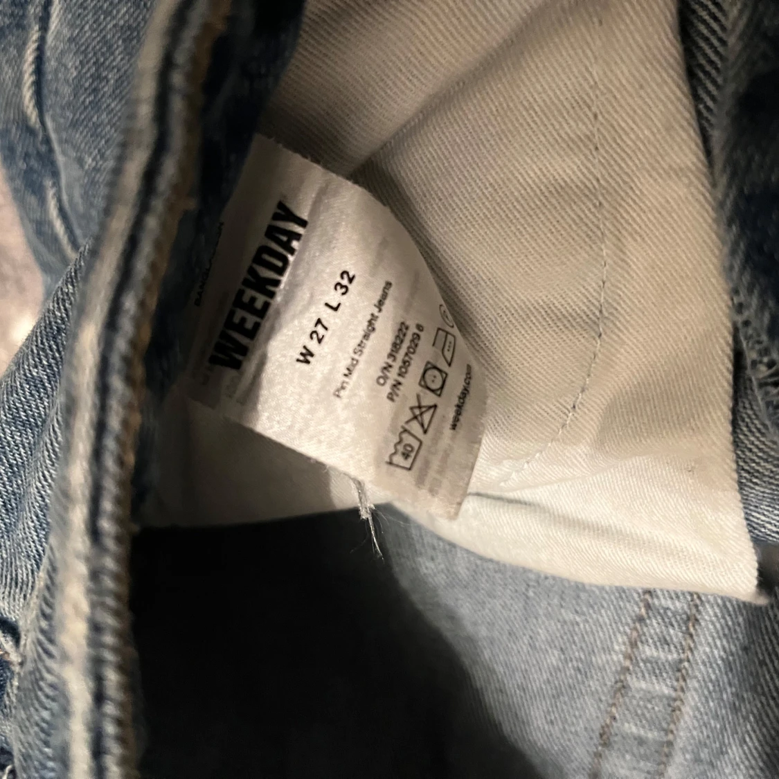 Blå jeans från Weekday - 2