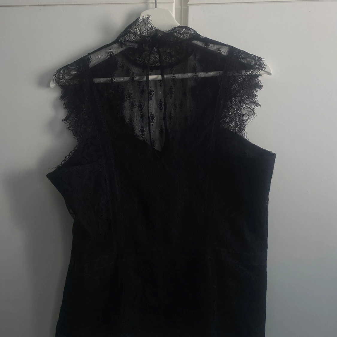 Svart spetsblus - 2