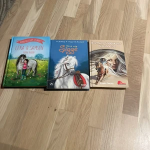 Lena & Samson - Lena och hennes mamma har precis flyttat till en by full av hästar. Lena älskar hästar, speciellt ridskoleponnyn Samson. Men alla i byn är inte lika snälla, särskilt ridskolechefens dotter.