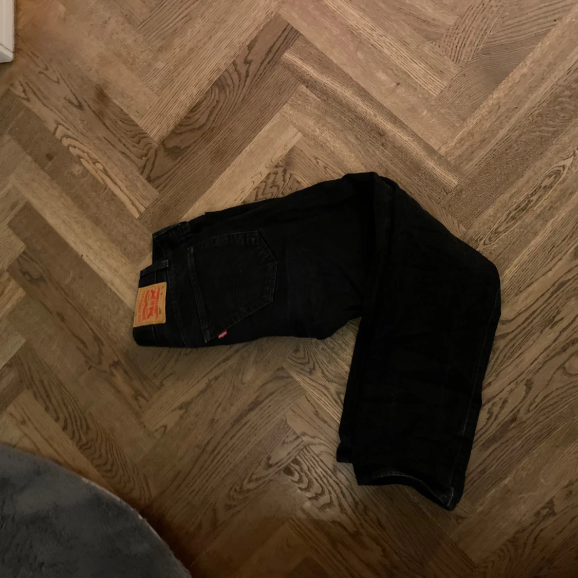 Svarta jeansbyxor från Levi's 501 - 1