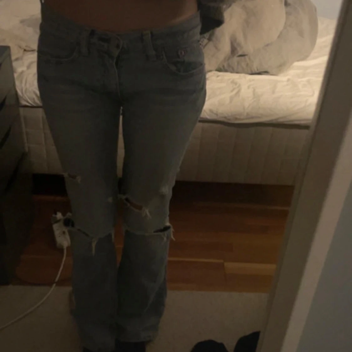 Låg midjade levis jeans🥰