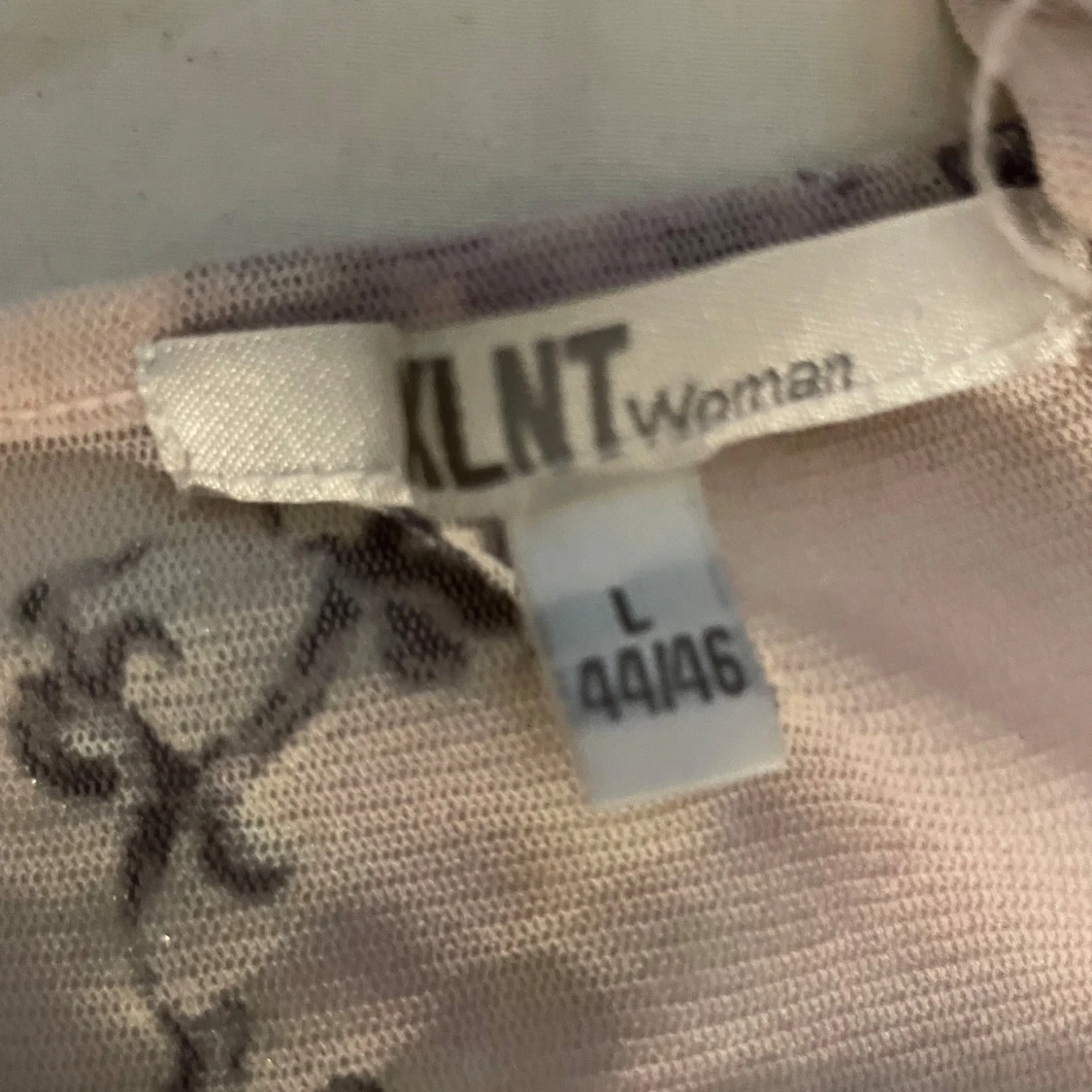 Blommig långärmad topp  - 3