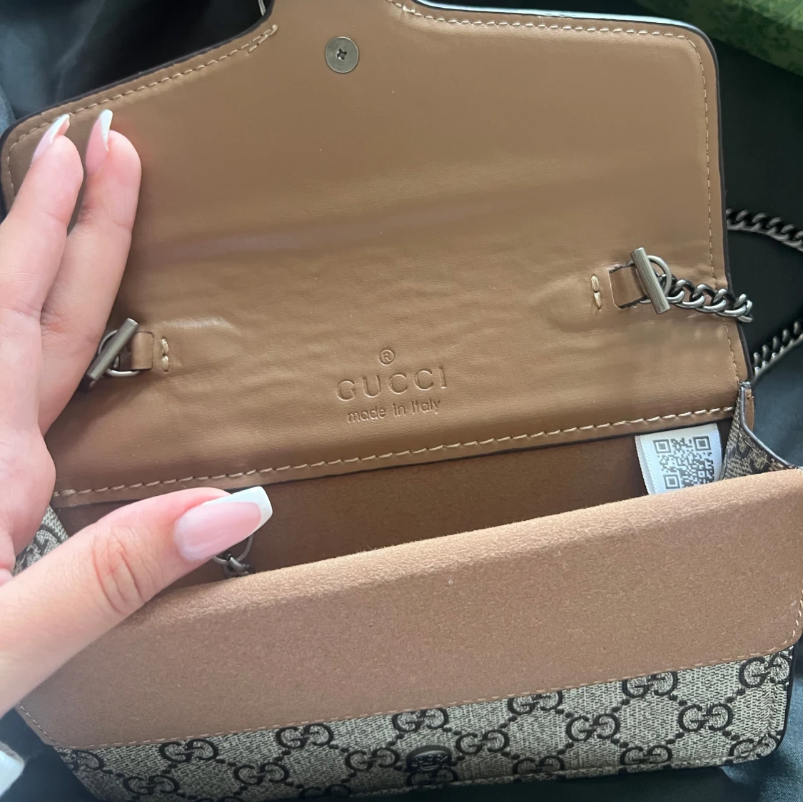 Dionysus axelväska med kedja - 1