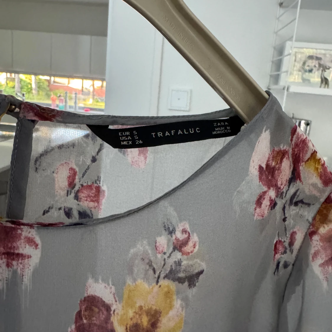Blommig blus från Zara Trafaluc S - 2