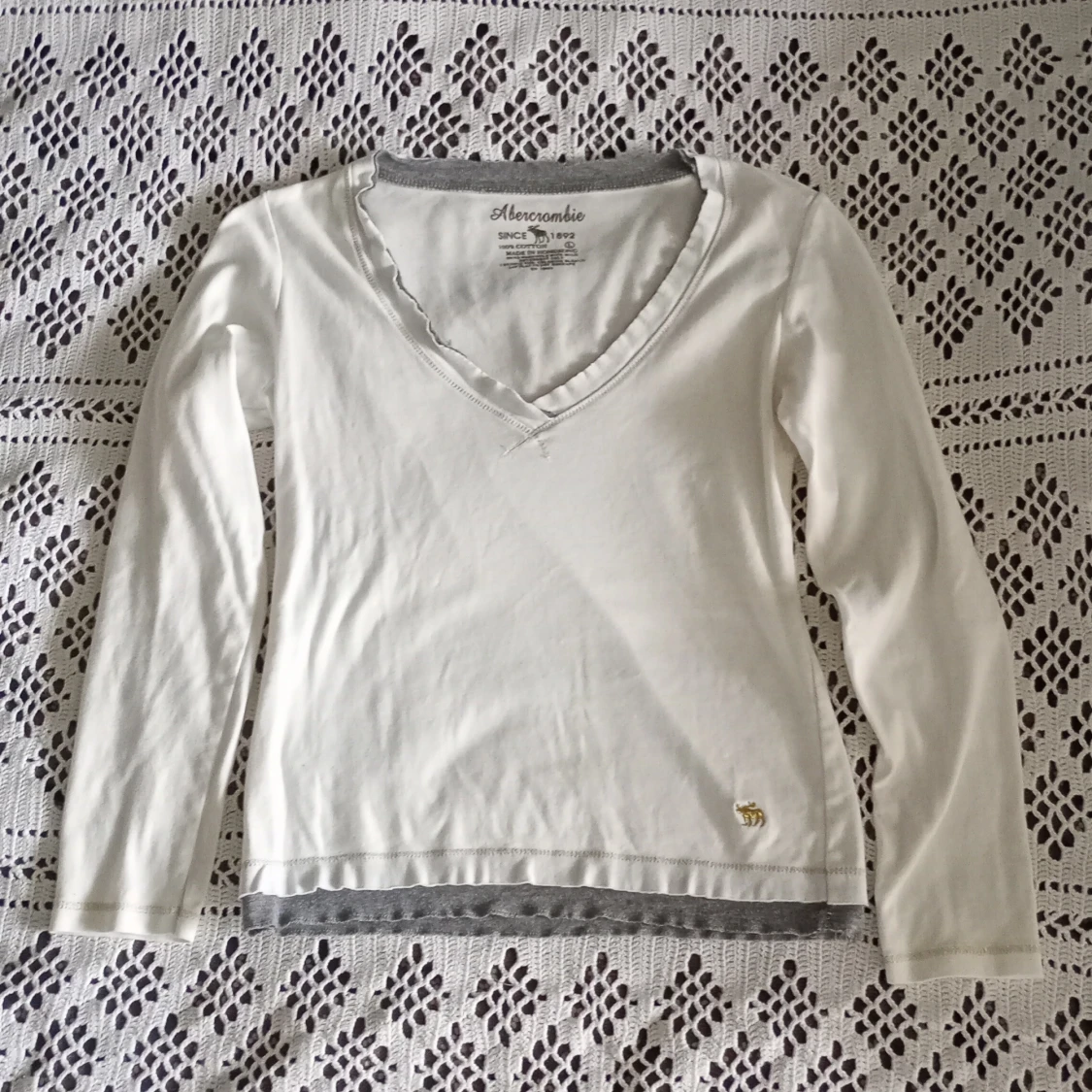 Vit tröja Abercrombie