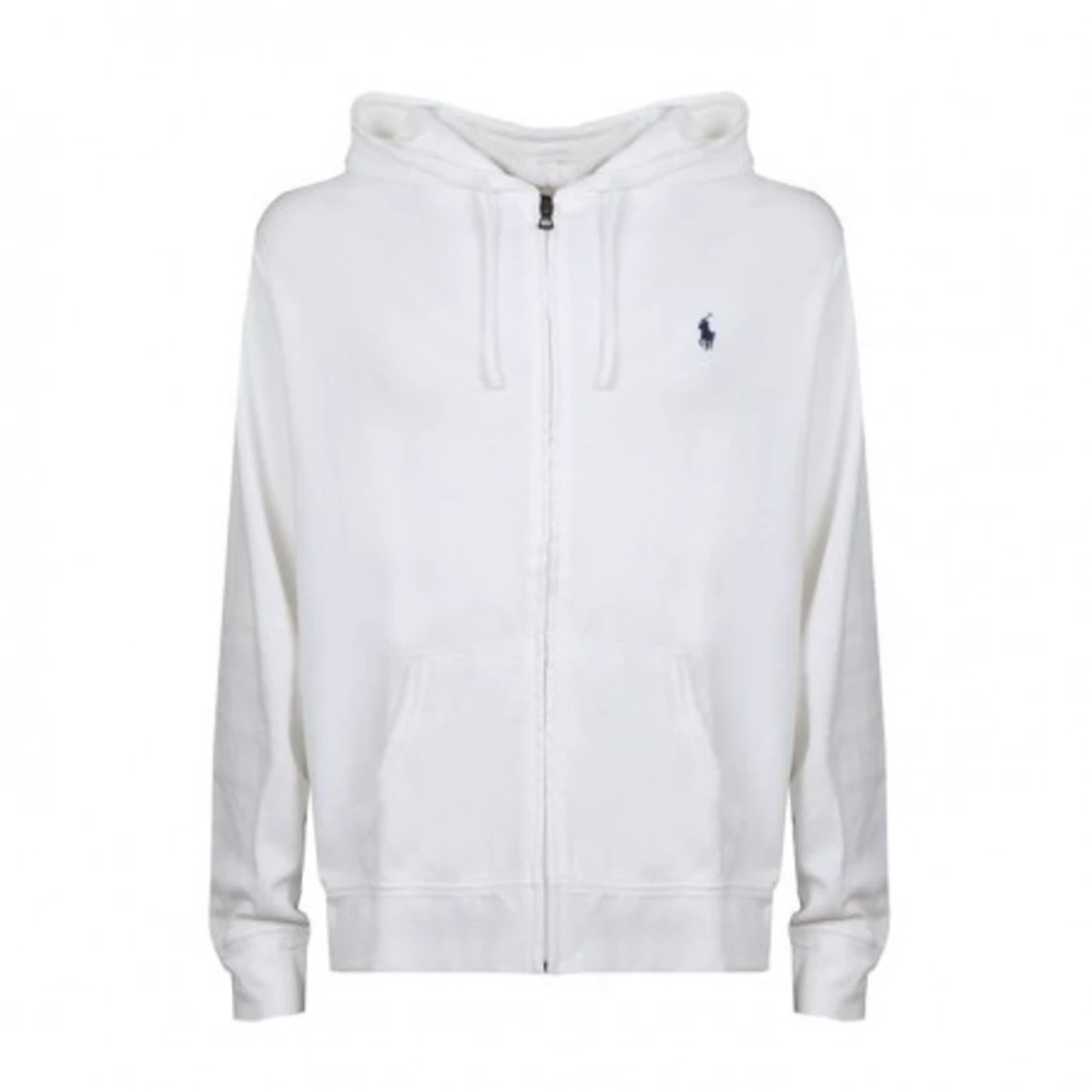 Vit hoodie från Ralph Lauren