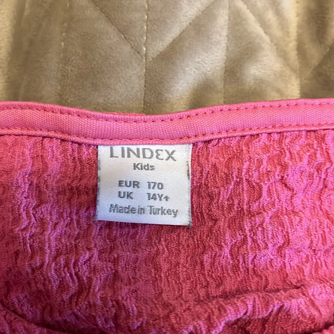 Rosa långärmad topp från Lindex - 2