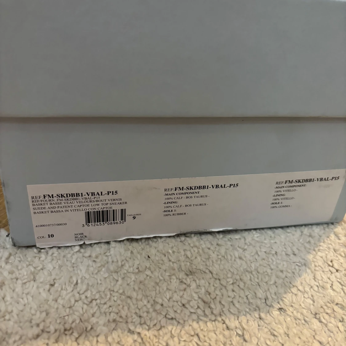 Svarta sneakers från Lanvin - 3