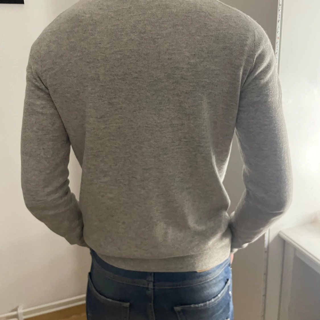 Grå kashmirtröja från Massimo Dutti - 1