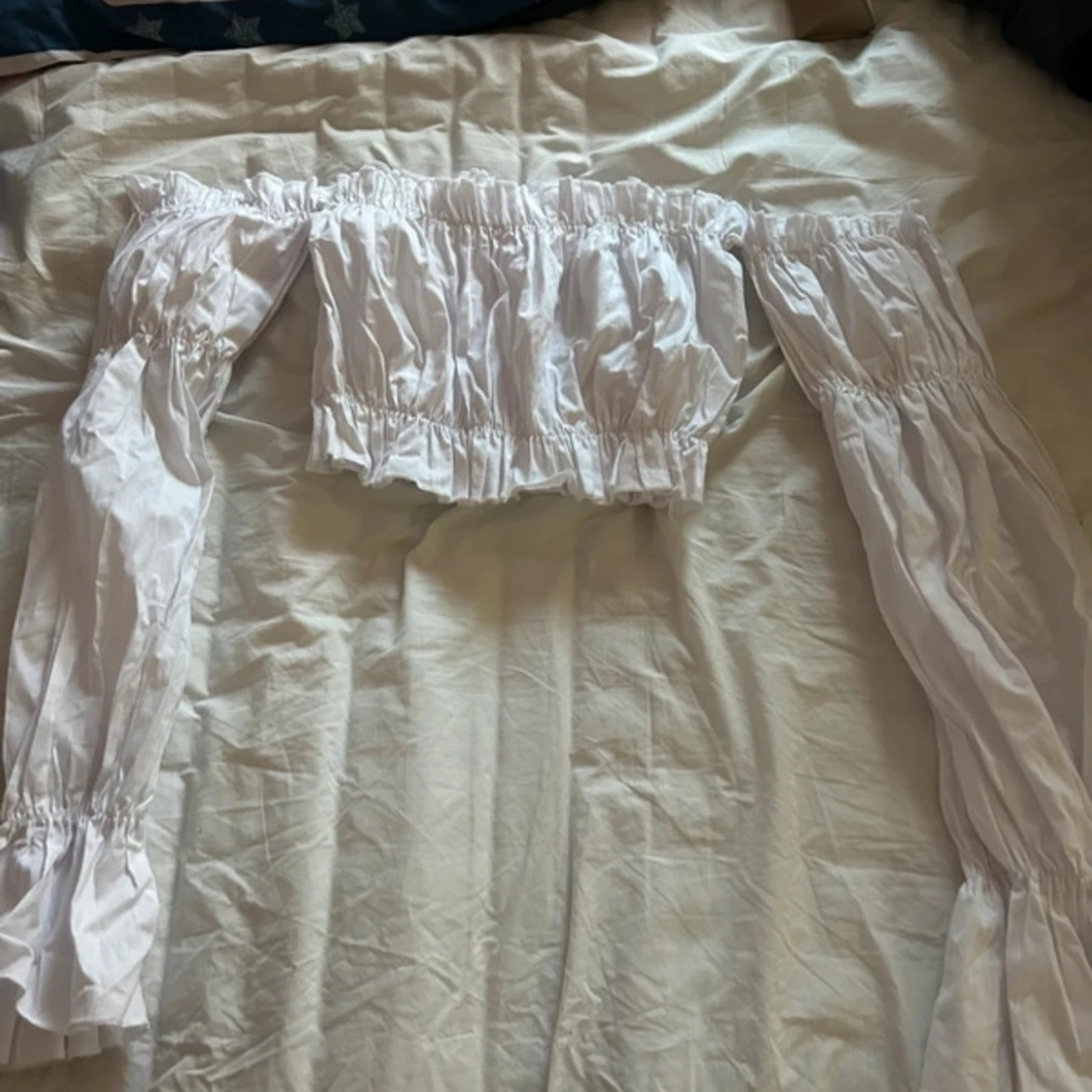 Vit offshoulder blus - 1