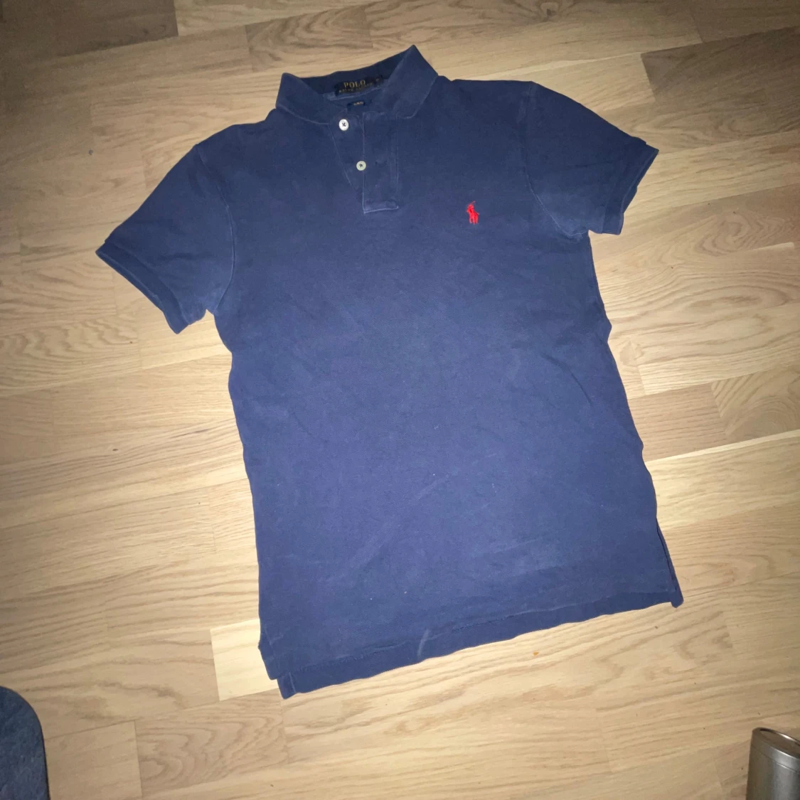 Blå pikétröja från Ralph Lauren - 1