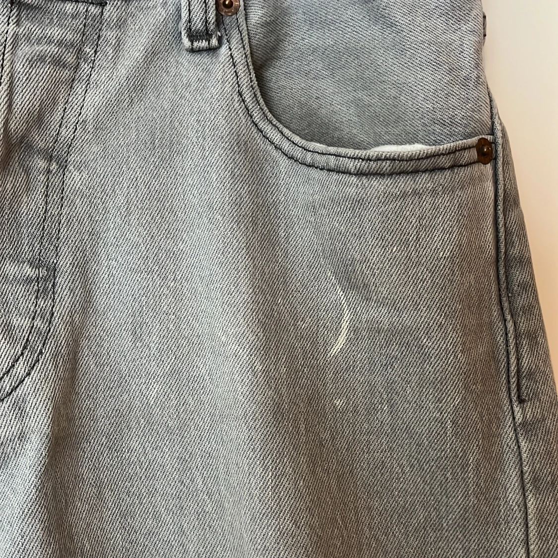 Grå Levis 501 jeans - 2