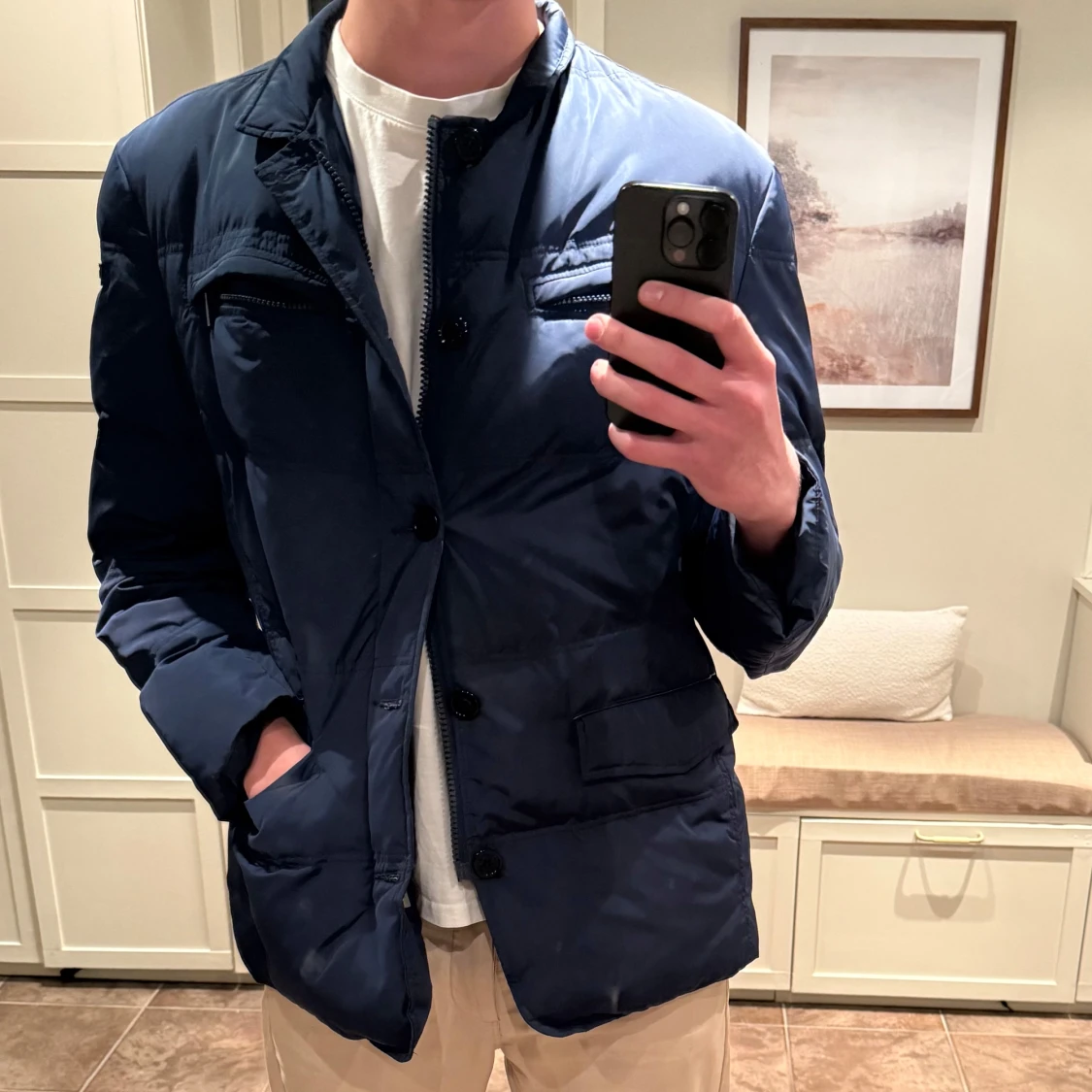 Blå jacka från Trussardi Jeans - 1