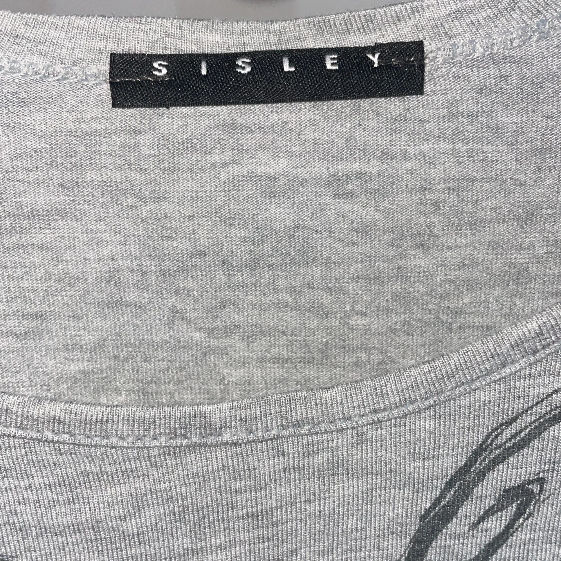 Grå långärmad tröja från Sisley st.170/XS - 3